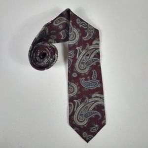 Christian Dior Monsieur Paisley Men's Silk Necktie